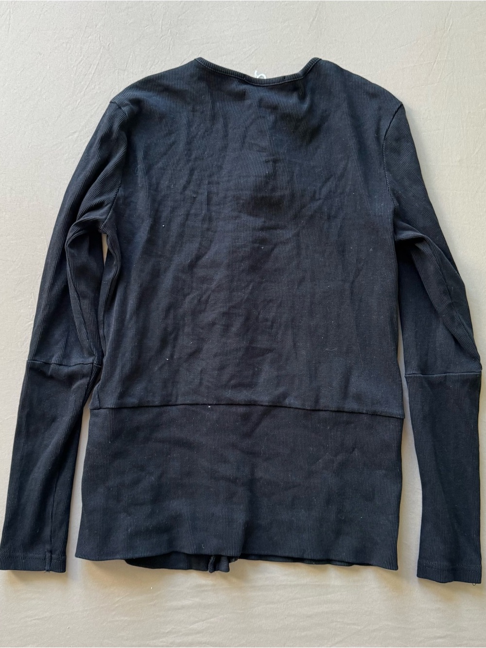 Jay Basic Ribbed Cardigan Top - Picture 3 of 6